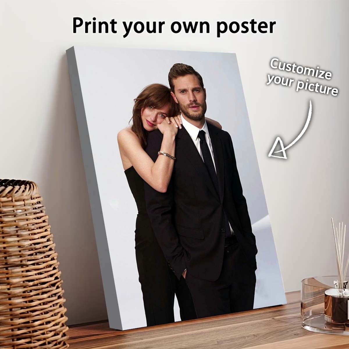 Custom Map Poster - Lukisan Kanvas Cetak Kustom Dari Foto