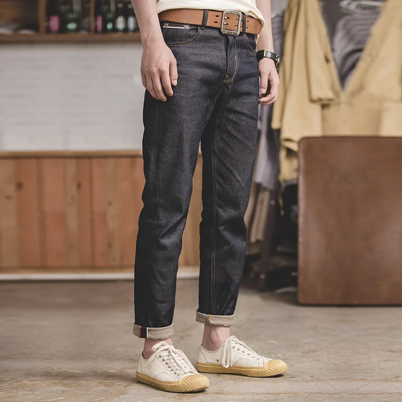 Levis Jeans 501 - Celana Jeans Maden Retro 11.6oz Katun