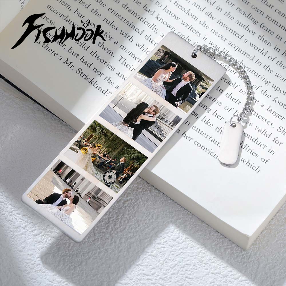 Custom Photo Book - Penanda Buku Couple Custom Cetak Foto