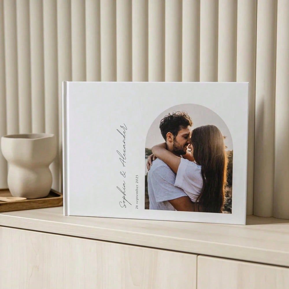 Buku Tamu Pernikahan 38 Halama - Custom Photo Book ulasan dan harga