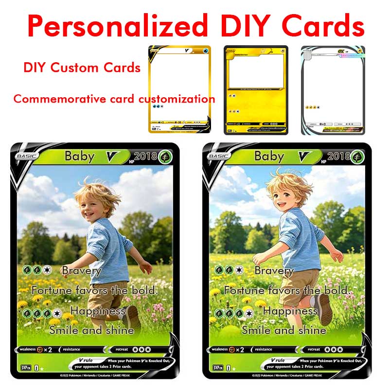 Kartu Pokemon Gaya Kartu Kusto - Pet Portrait Custom ulasan dan harga