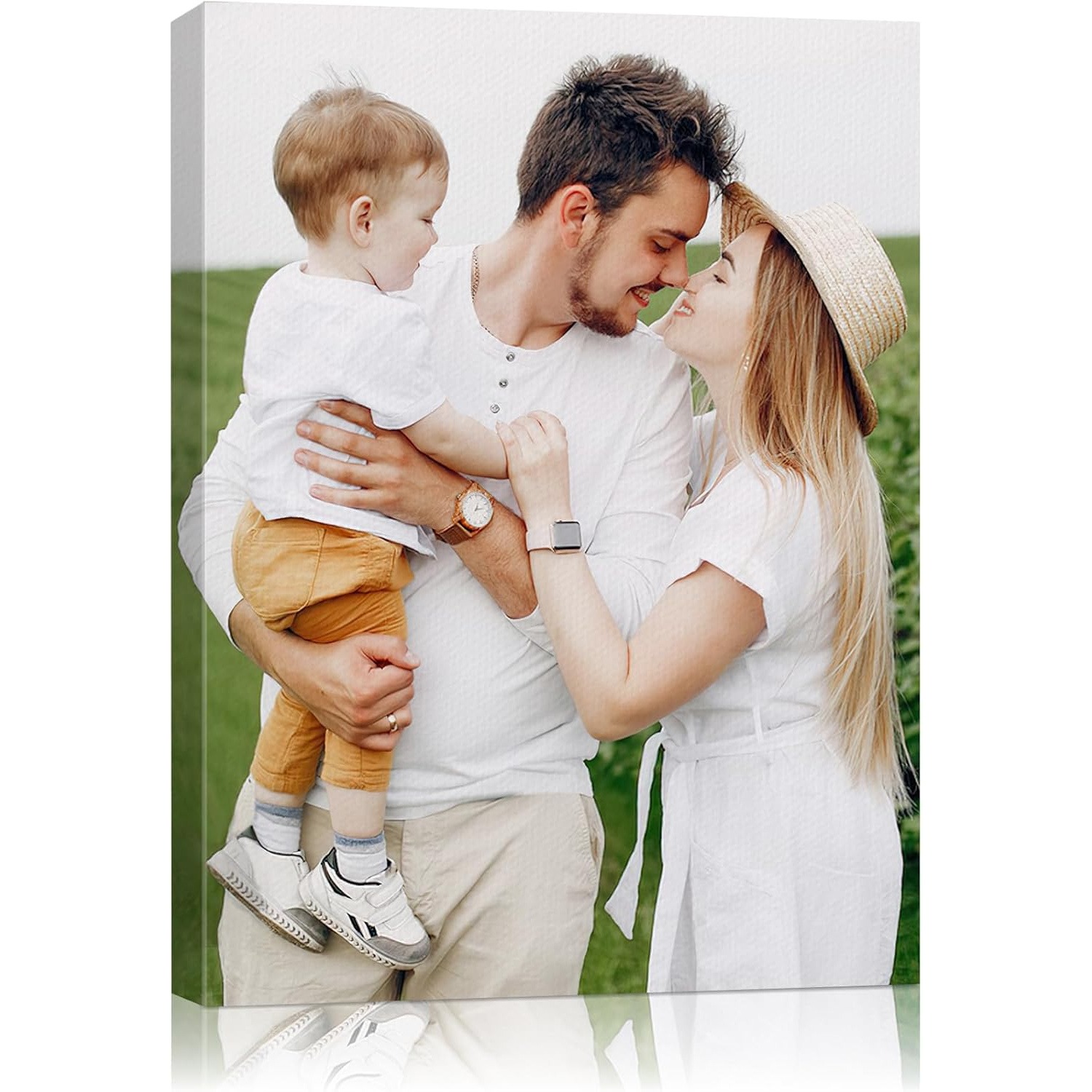 1Pcs Poster Kanvas Bingkai Fot - Pet Portrait Custom ulasan dan harga